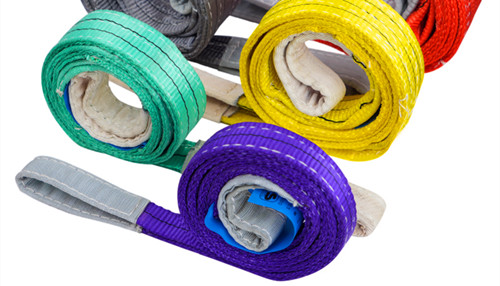 白色扁平吊裝帶